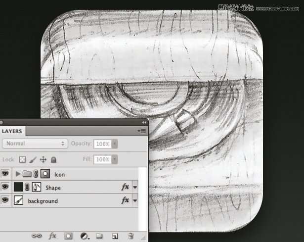 Photoshop设计写实风格的唱片机图标,PS教程