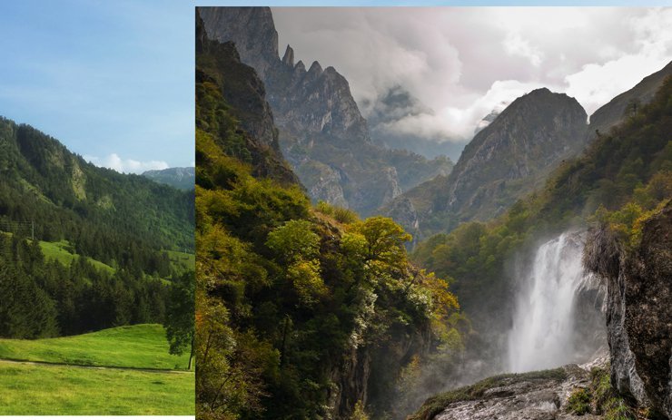 Photoshop合成梦幻的仙境场景效果,,