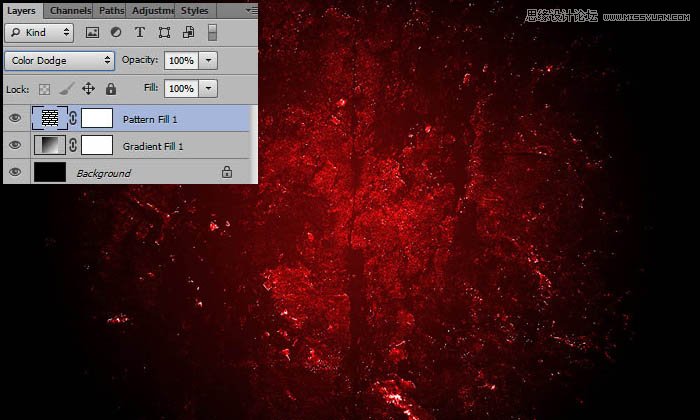 Photoshop制作红色的燃烧火焰字教程,PS教程