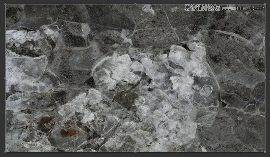 Photoshop设计蓝色冰冻效果的艺术字,PS教程