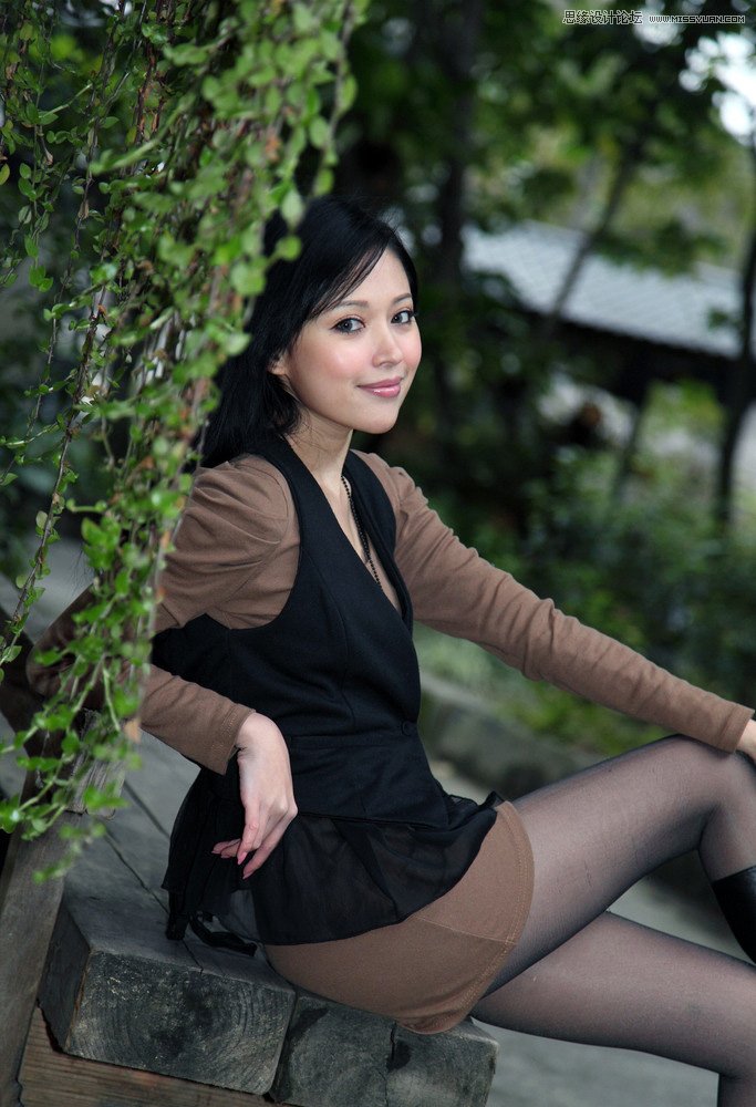 Photoshop调出清纯美女梦幻的柔美肤色,PS教程