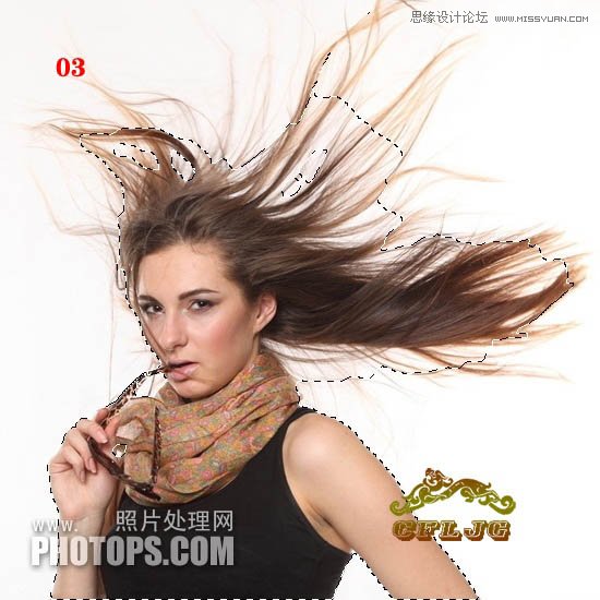 Photoshop多种方法完美给美女人像抠图,PS教程