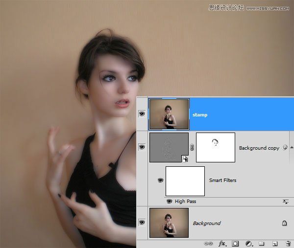 Photoshop合成梦幻绚丽的天使翅膀
