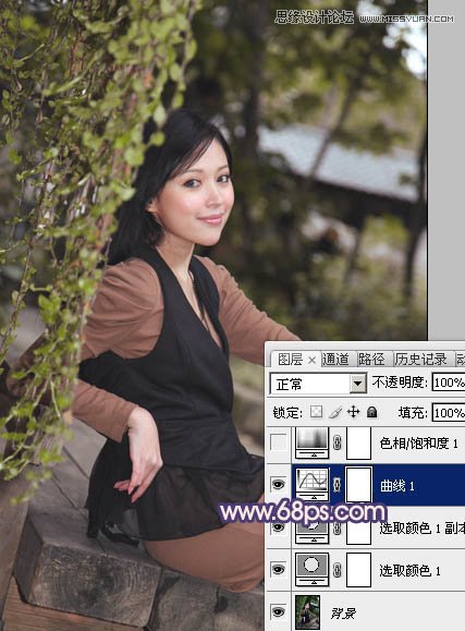 Photoshop调出清纯美女梦幻的柔美肤色,PS教程
