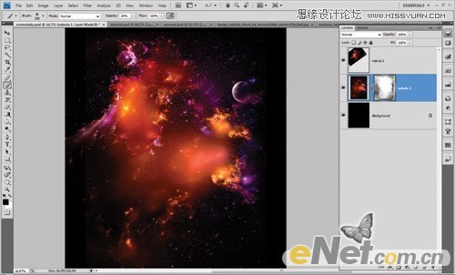 Photoshop创意合成宇宙科幻美女机器人教程,PS教程