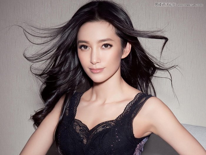 photoshop使用选区和调整边缘给人像抠图,PS教程