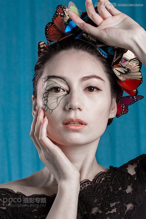 Photoshop给后期人像修图和美化处理,PS教程