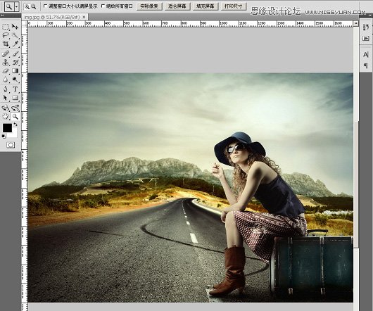 Photoshop基础教程:巧用抽出滤镜给美女抠图,PS教程