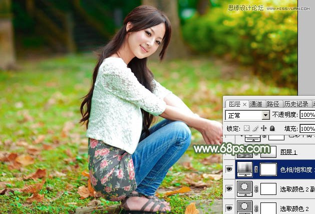 PhotoshopŮƬΨķۺɫ,PS̳