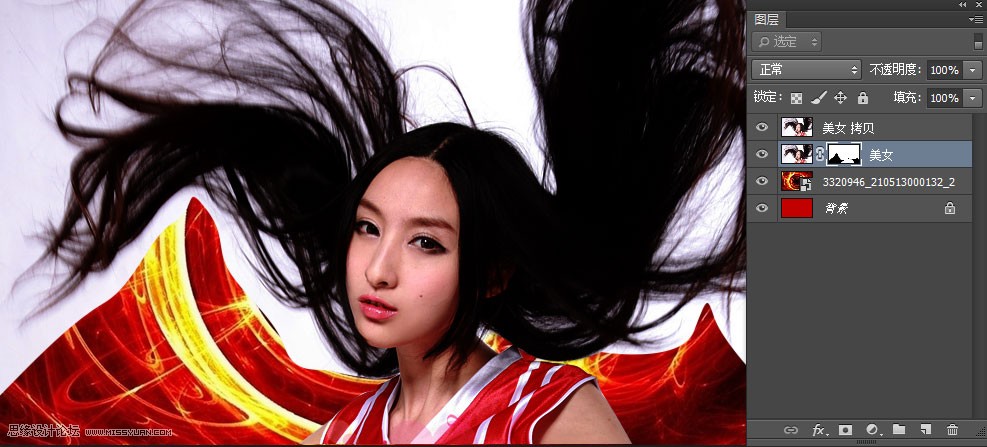 Photoshop简单的给人像头发丝抠图处理,PS教程