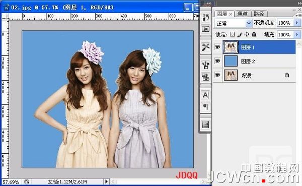 Photoshop巧除抠图后遗留发丝间的杂色,PS教程