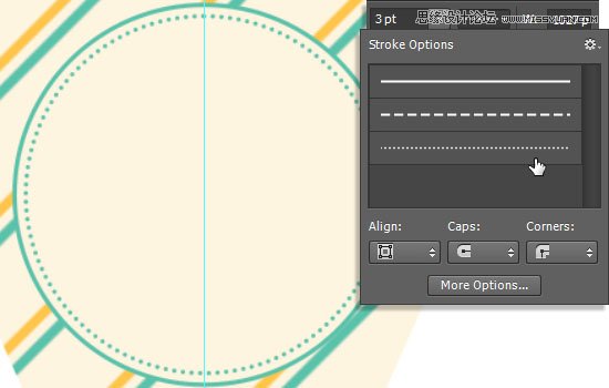 Photoshop设计简单的印花三角旗效果图,PS教程