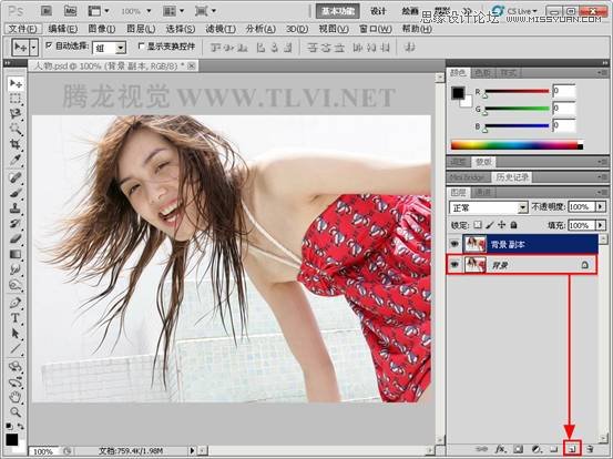 PhotoshopCS5̳̣ʹͨٳŮͷ,PS̳