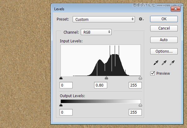 Photoshop制作沙滩凹陷特效艺术字教程,PS教程