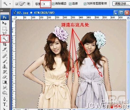 Photoshop巧除抠图后遗留发丝间的杂色,PS教程