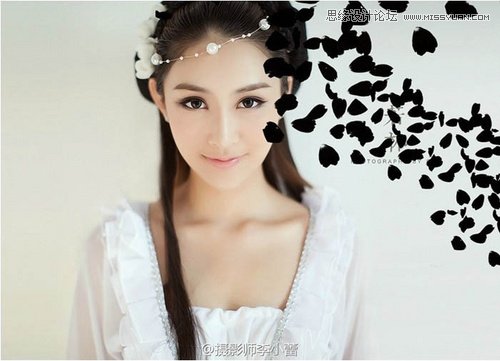 Photoshop快速合成人像粒子纷飞效果,PS教程