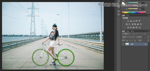 Photoshop结合LR打造唯美的小清新色调,PS教程