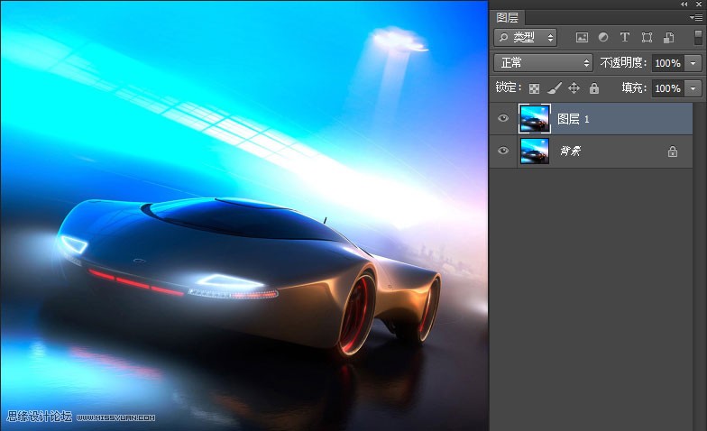 Photoshop制作棱形马赛克背景效果,PS教程