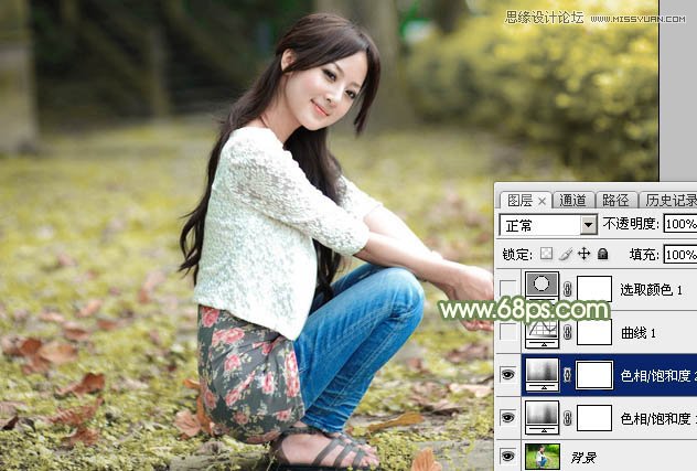 Photoshop调出果子美女照片唯美的暖色调,PS教程