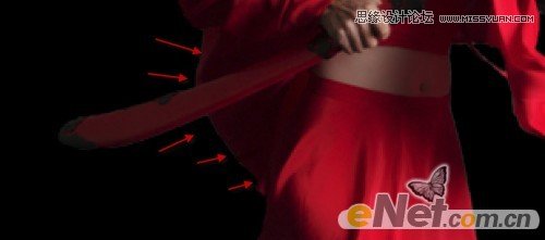 Photoshop打造绚丽梦幻效果的美女武士