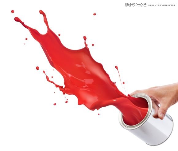 Photoshop合成超酷的泼墨流体风格海报,PS教程