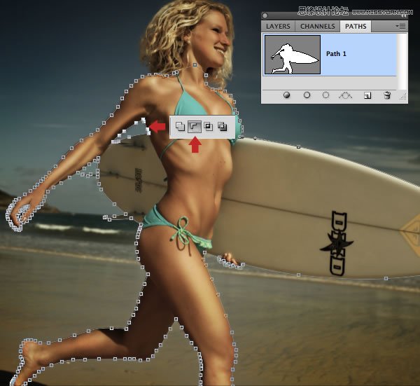 PhotoshopϳɴˮгĺŮ,PS̳