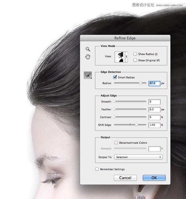 Photoshop制作人像和风景照片双重曝光效果,PS教程