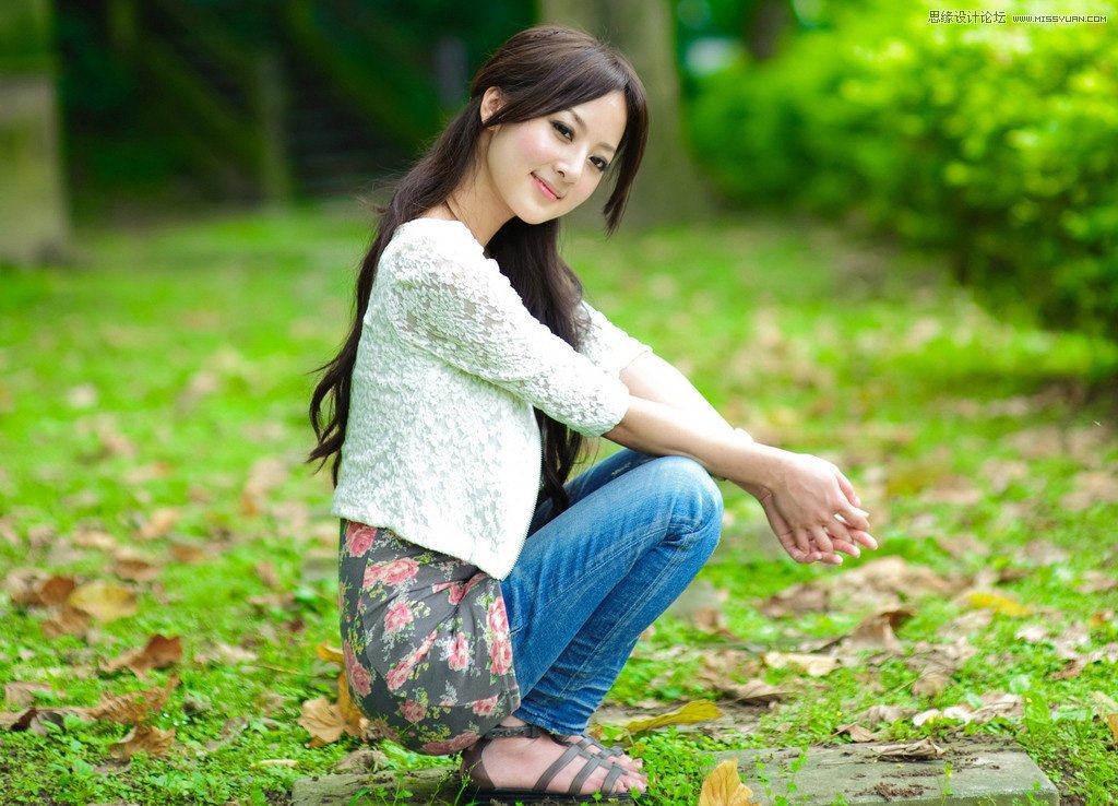Photoshop调出美女照片唯美的暖色效果,PS教程