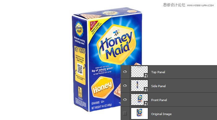 Photoshop给食品包装产品添加逼真的阴影,PS教程