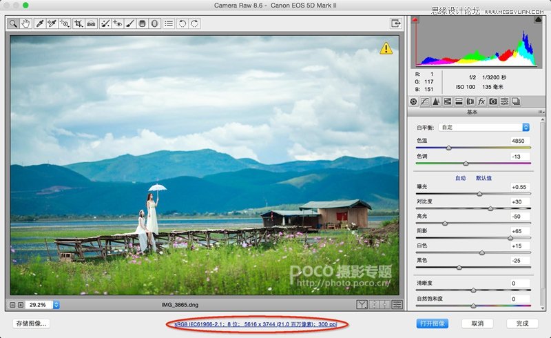 Photoshop调出外景人像唯美的蓝色调效果,PS教程