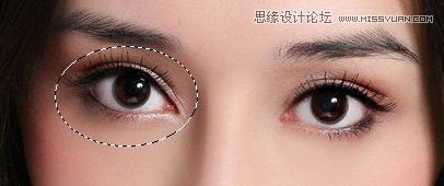 Photoshop巧用液化和变形工具增大人像眼睛,PS教程
