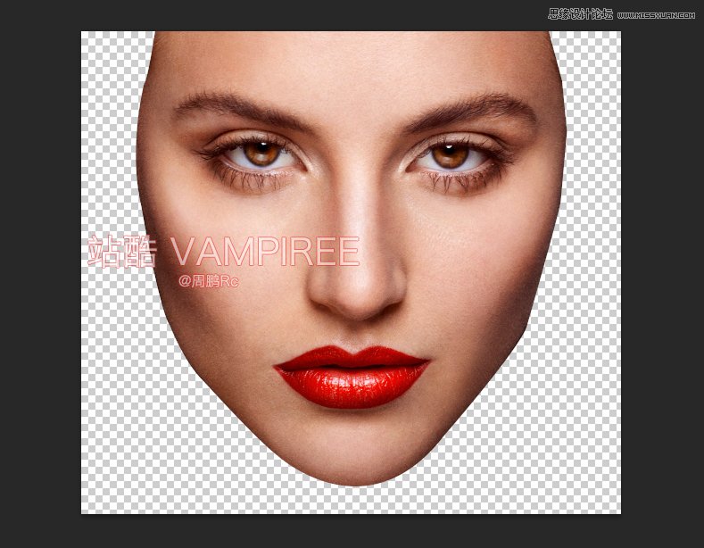 Photoshop制作油漆喷溅特效的人像效果