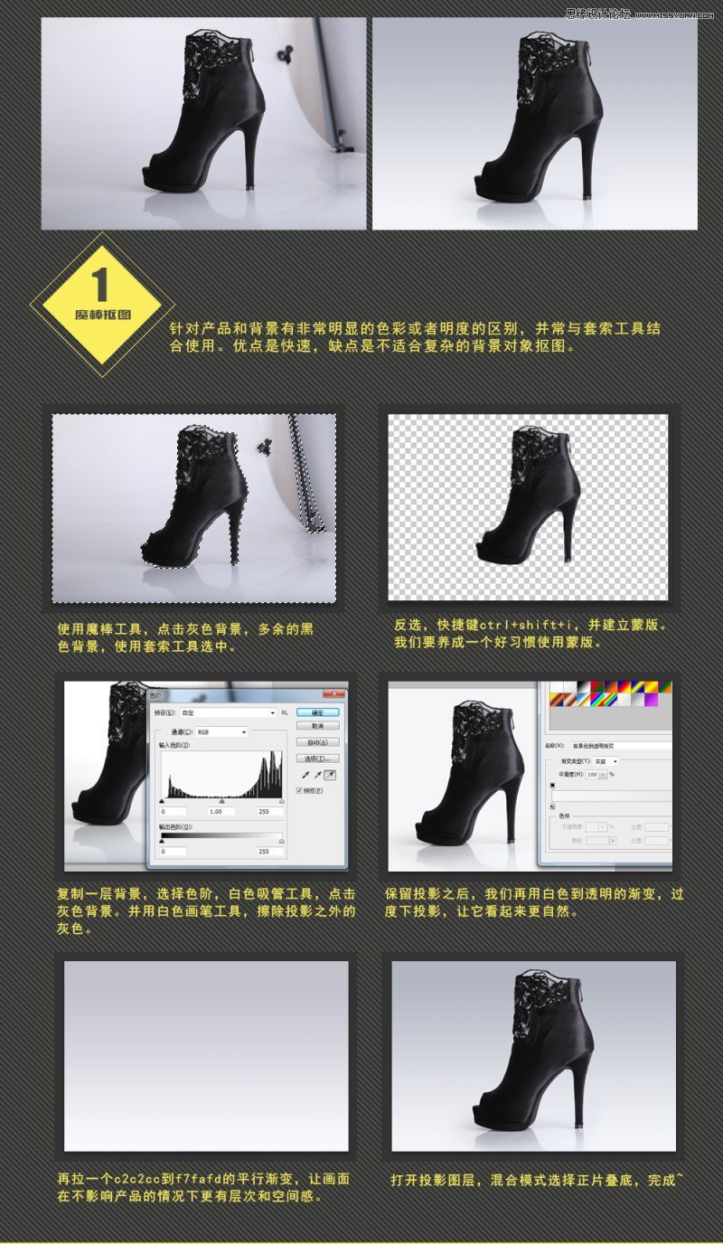 photoshop详解六种方法给物品进行抠图,PS教程,