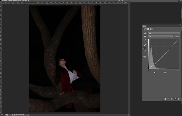 Photoshop调出夜晚照片高质量的黑白效果,PS教程,