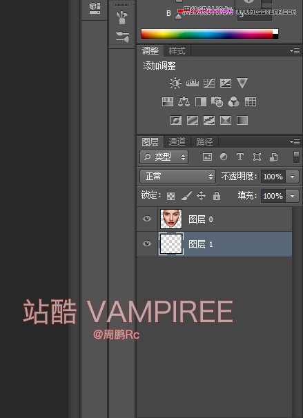 Photoshop制作油漆喷溅特效的人像效果