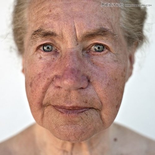 Photoshop详细解析老年人皮肤美白修饰教程