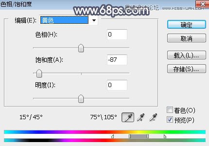 PS人物调色调出唯美冷色艺术效果的公园女孩