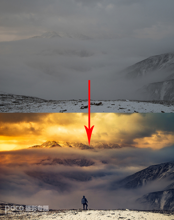 PhotoshopʱΨķ羰ƬЧ,PS̳,
