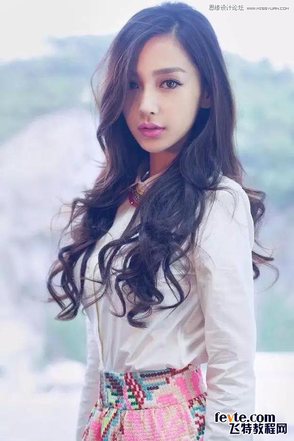 Photoshop制作水彩风格的人像艺术效果,PS教程,