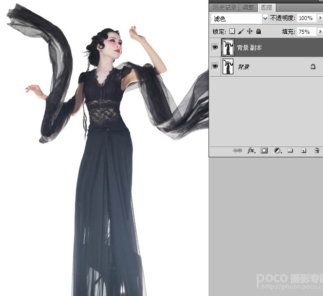 Photoshop޳ƮݵˮīŵŮͼ̳