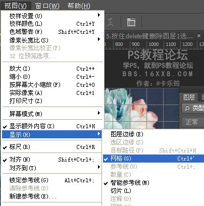 Photoshop制作个性的人像格子效果图,PS教程,
