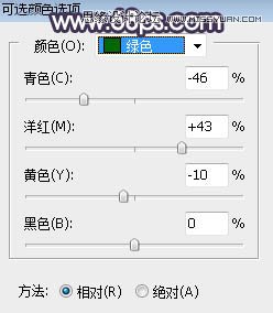 PS美化给森林中的女孩添加橙色逆光效果教程