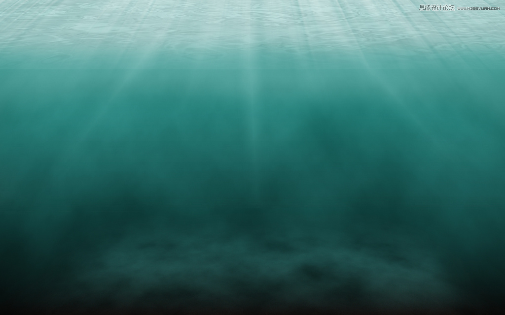 Photoshop合成唯美风格的人像水中漂浮场景