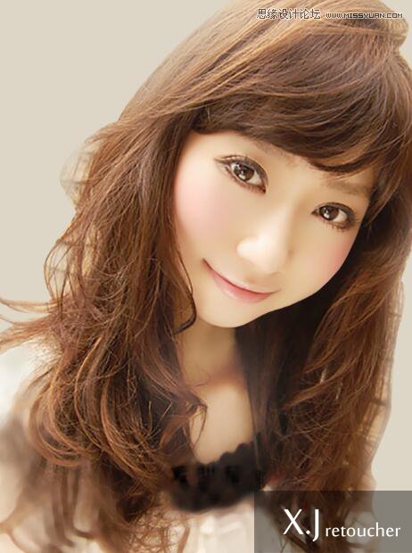 Photoshop制作绚丽的人像转手绘效果图