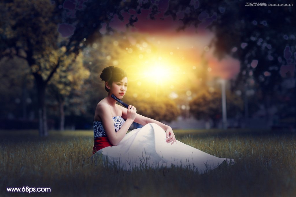 photoshopݵŮΨϦɫ,PS̳,