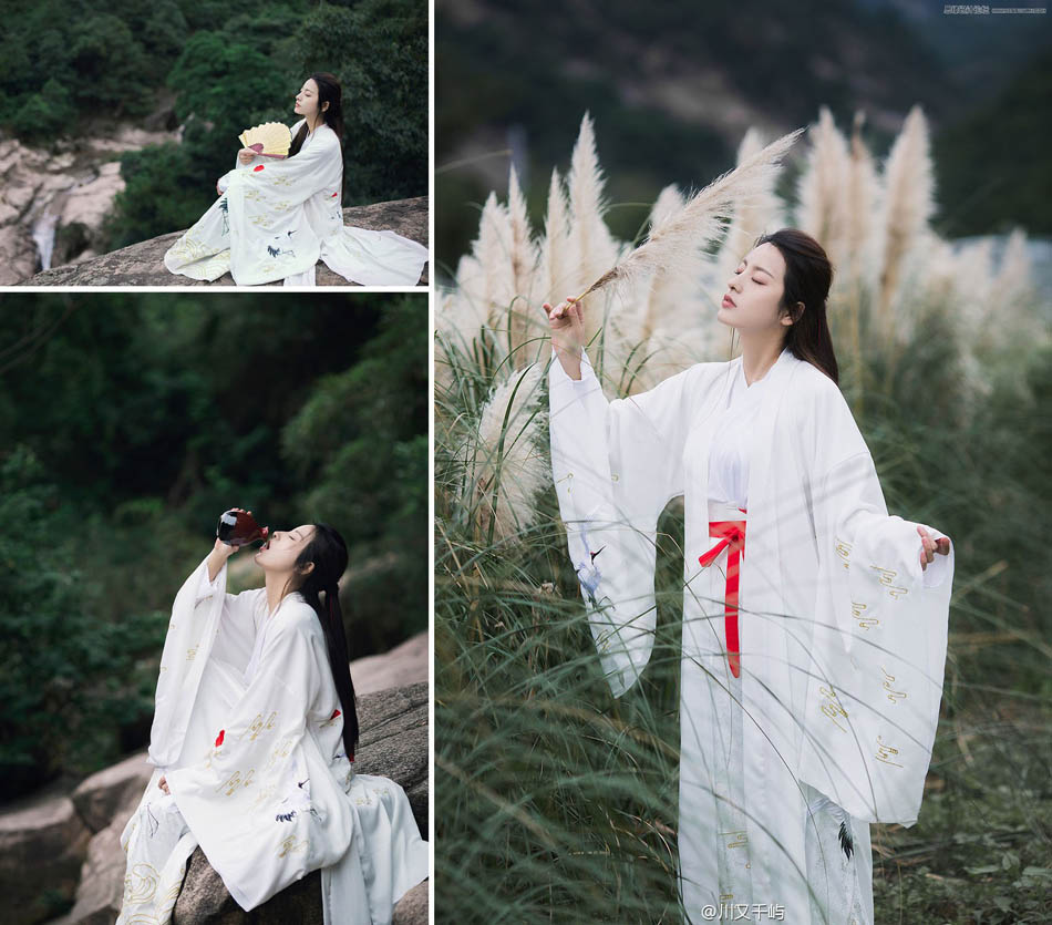 photoshop把古装写真照片去除多余的元素