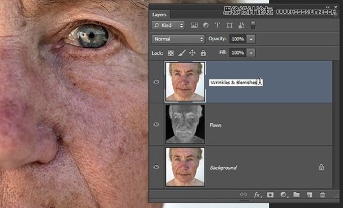 Photoshop详细解析老年人皮肤美白修饰教程