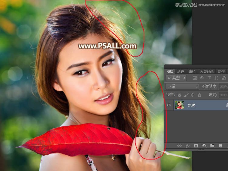 Photoshopͨٳ෢˿Ů,PS̳,
