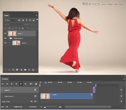 Photoshop合成创意风格的人像幻影效果