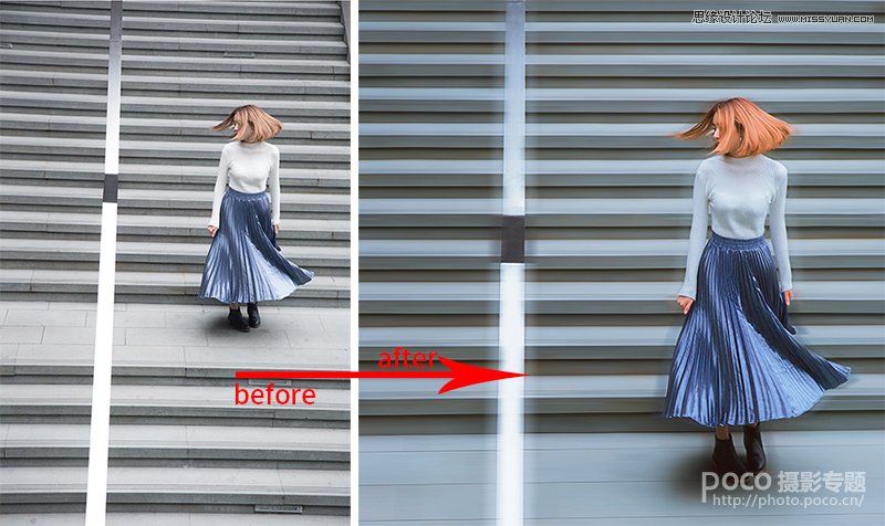 Photoshop调出人像照片后期甜美日系效果,PS教程,